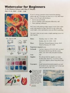 WATERCOLOR FOR BEGINNERS